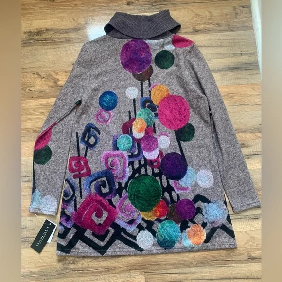 Trisha Tyler Cowl-neck Tunic NWT S - Picture 10 of 10